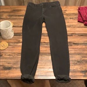 Black super skinny jeans